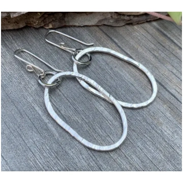 Jules Artwear Riverstone Earrings - Large