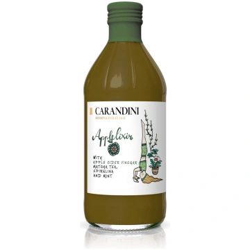 Ābolu sidra etiķis Applelixir ar matcha tēju, spir
