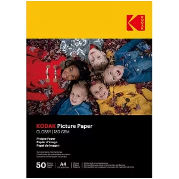 Kodak photo paper A4 glossy 180g 50 sheets (989126