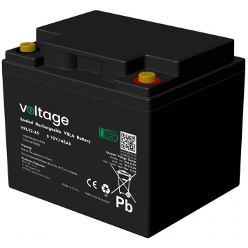 Akumulator AGM Voltage Long Life 12V 45Ah VEL12-45