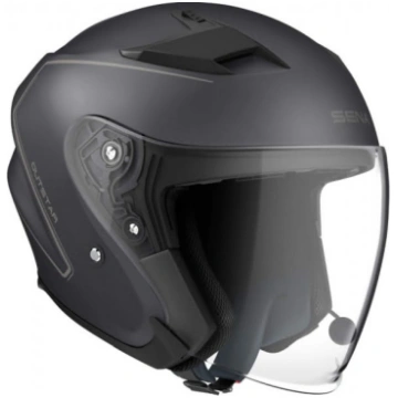 Atvērtā ķivere SENA OUTSTAR BLUETOOTH melna matēta