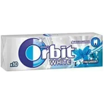 Košļājamā gumija ORBIT White Fresh Mint Stickpack 