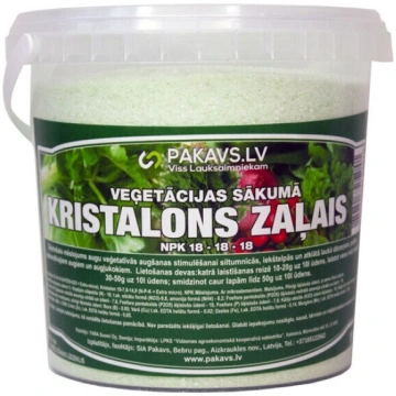 Kristalons Zaļais 1kg