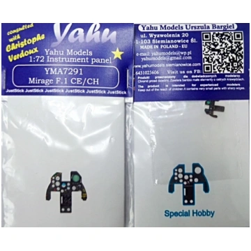 Mirage F.1 CE/CH Special Hobby Yahu Models