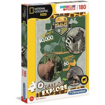 Clementoni: 180el puzzle. Nacionālā ģeogrāfisko bē