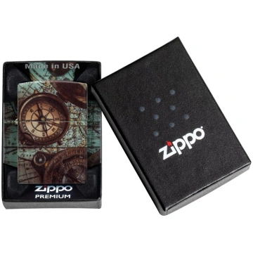 Zippo Lighter 49916 Compass Design 49916