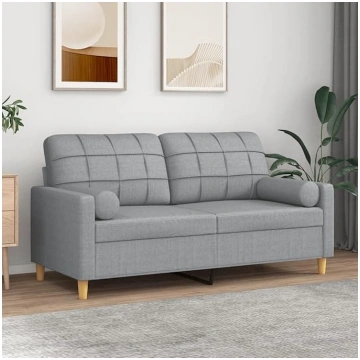 Cozynest 2 Seater Sofas with Decorative Cushions L