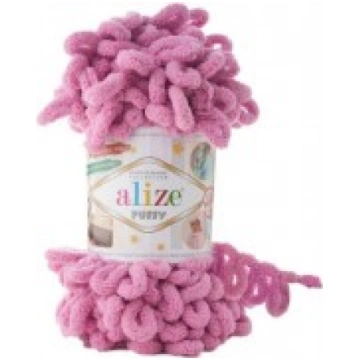 Alize Puffy dzija - rozā (100 g, 9 m) Puffy_98