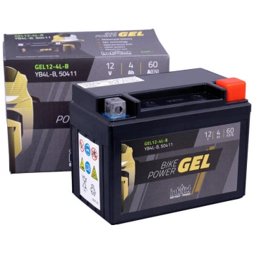 Akumulators motocikliem intAct 12V 4Ah