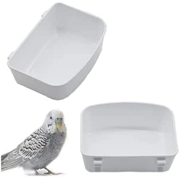 2 x Bird Bathtub, Bird Bath, Small Feeder, Hanging