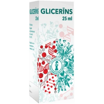 Glicerīns RFF, 25 ml Nav norādīts
