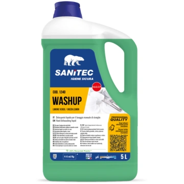 Trauku mazgāšanas līdzeklis Sanitec WASHUP Green L