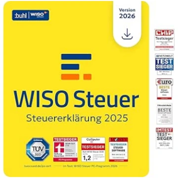 WISO Steuer 2026 (für Steuerjahr 2025) Für Windows