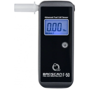 BACscan F-50 alcohol tester 0 - 4% Black