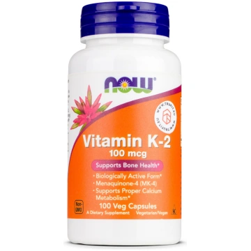 Vitamin K-2 100 mcg Now Foods 100 kapsulas