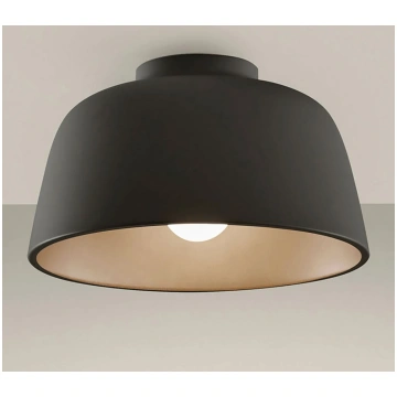 LEDS-C4 Miso griestu gaisma Ø 28,5 cm melna