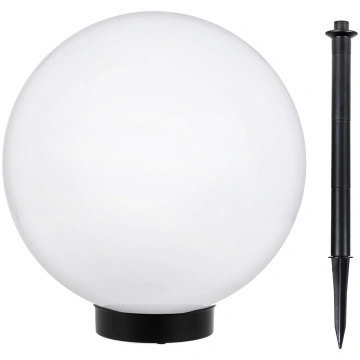 Greenblue GB166 dārza solārā lampa, lode 25x25x58c