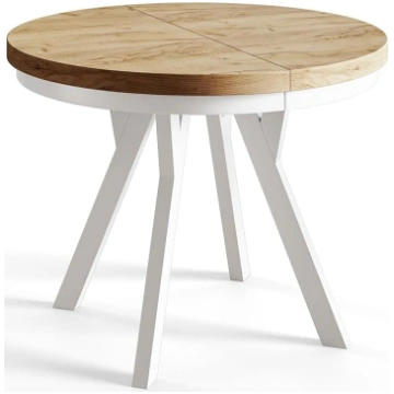 Round Extendable Dining Table - Modern Living Room