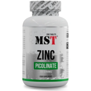 Zinc picolinate 25 mg MST Nutrition 200 tab