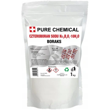 Tīrs nātrija boraks 4-borāts Chosa czd 1 kg Pure C