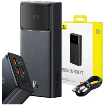 Baseus Star Lord External Battery, 20000mAh, 65W, 