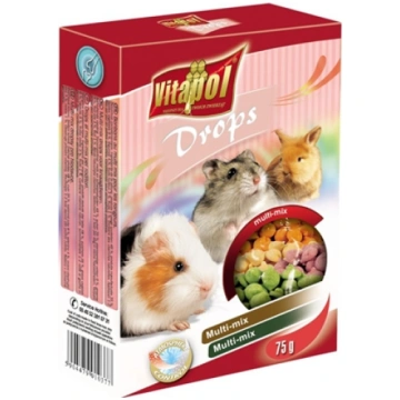 Vitapol DROPSY DLA GRYZONI MIX 75g ZVP-1037