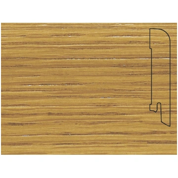 Koka taisnstūra grīdlīste 6008 2,7m/60*16/ozols Pe