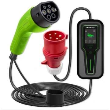 Qoltec EV charging station - adjustable, 2-in-1, C
