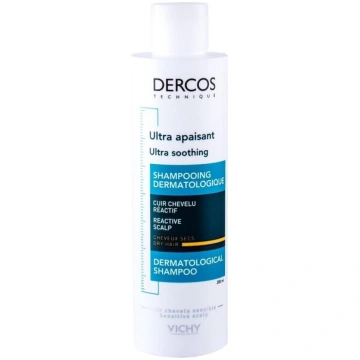 Vichy Dercos Ultra Soothing Shampoo, 200 ml