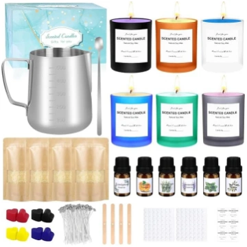 DIY sveču izgatavošanas komplekts, aromātisko sveč