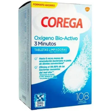 Corega Bio-Active Oxygen 108U