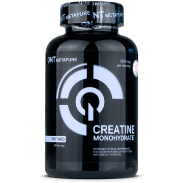 Creatine Monohydrate Tabs QNT 200 tabletes