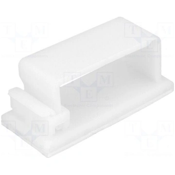 Self-adhesive cable holder | polyamide | natural |