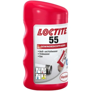 LOCTITE 55 Cauru??u un vītņu blīvēšanas aukla 160m