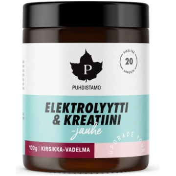 Puhdistamo Electrolyte AND Creatine Powder Cherry-