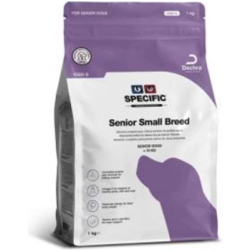 Specific CGD-S Senior Small sausā barība veciem, m