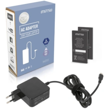 #MITSU AC ADAPTER USB-C 45 W TYPE C (BLACK) ( ZM/U
