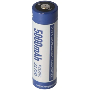 Akumulators Li-Ion 21700 3.6V 5000mAh Ø21.4x76.7mm