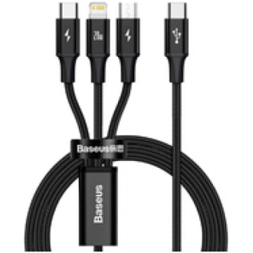Baseus Rapid 3-in-1 USB cable 1.5 m USB A USB C/Mi