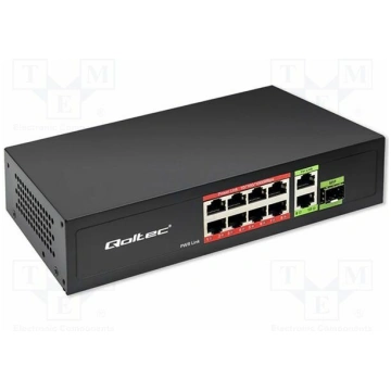 Switch Ethernet; IEC C13,RJ45 socket x10,SFP x1; P