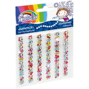 Dekoratīvās kristāla krelles GR-DS08, Fiorello