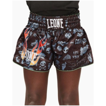 Kids kick-thai shorts Leone Flames ABJ20