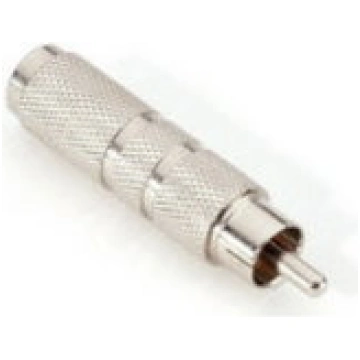Adam Hall 7541 6,3 mm jack socket to RCA Phono plu