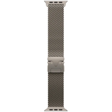 Apple | 49mm Natural Titanium Milanese Loop - Larg