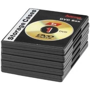 Hama DVD-sleeves 5-Pack black 51297 51297