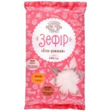 Zefīrs BOGUSLAVNA, balts/rozā, 240g 450-13888