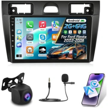 NHOPEEW 2G + 64G Android auto radio Ford Fiesta 20