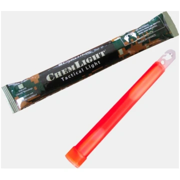 Gaismas zizlis CYALUME ChemLight 15cm 12 h (sarkan