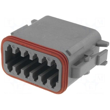 Connector: wire-wire | plug | female | DT | PIN: 1