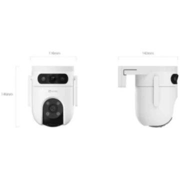 EZVIZ IP Camera CS-H9C (5MP+5MP) 4mm Color night v
